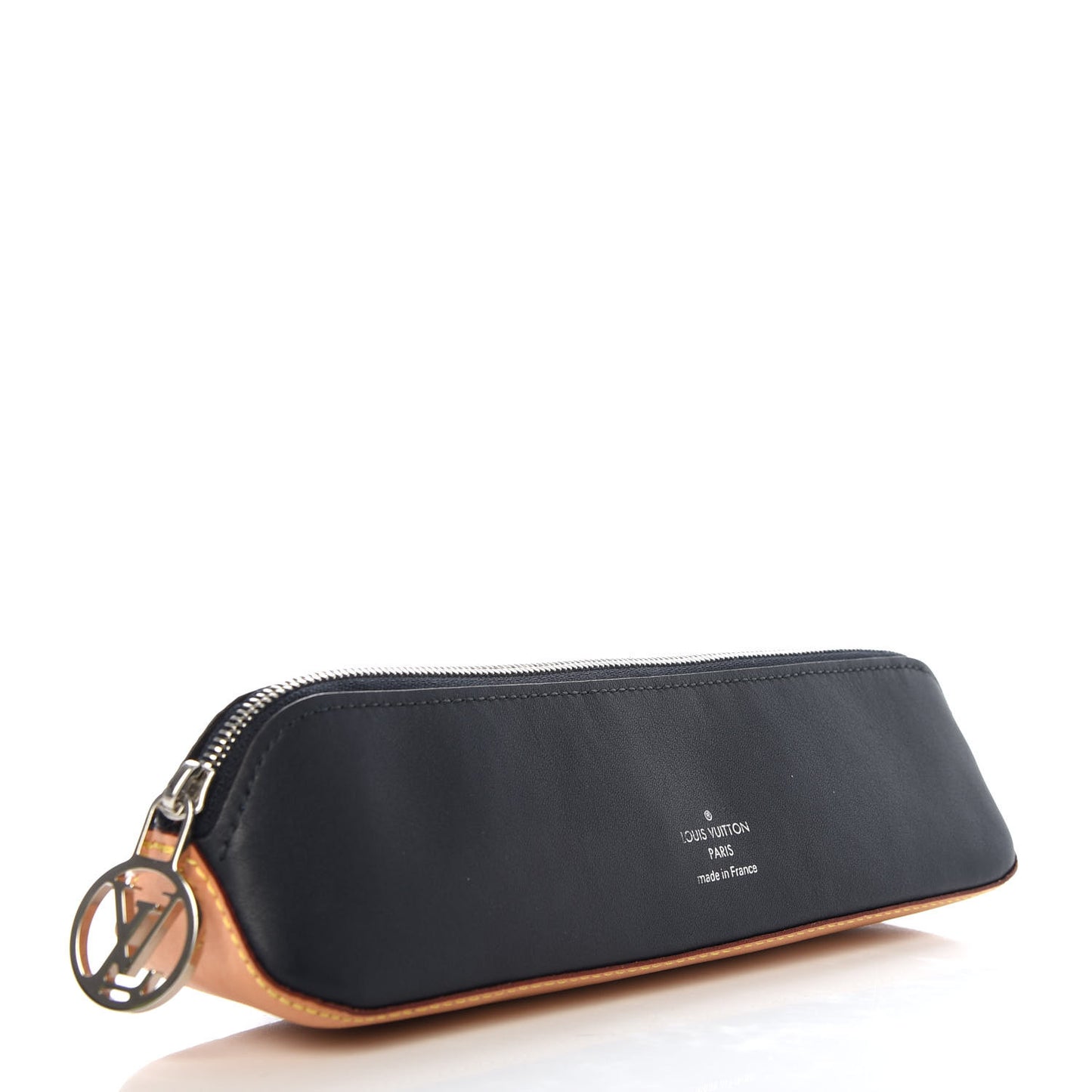 Monogram Elizabeth Pencil Pouch Black