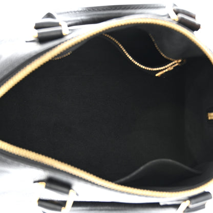 Louis Vuitton Empreinte Monogram Giant Speedy Bandouliere 25 Black 5 of 10