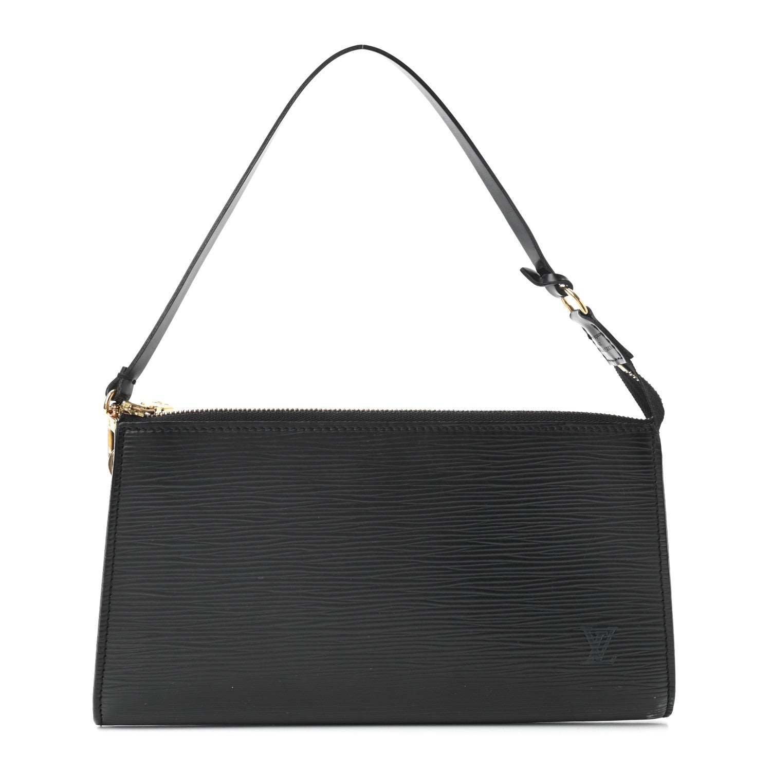 Louis Vuitton Epi Pochette Accessories 24 Black 1 of 11