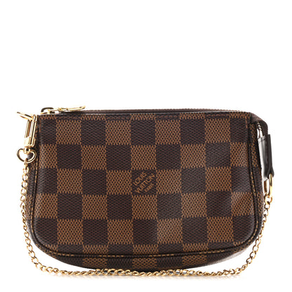 Louis Vuitton Damier Ebene Mini Pochette Accessories 1 of 7