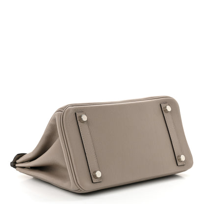 Hermes Taurillon Novillo Birkin 25 Gris Asphalte 4 of 12
