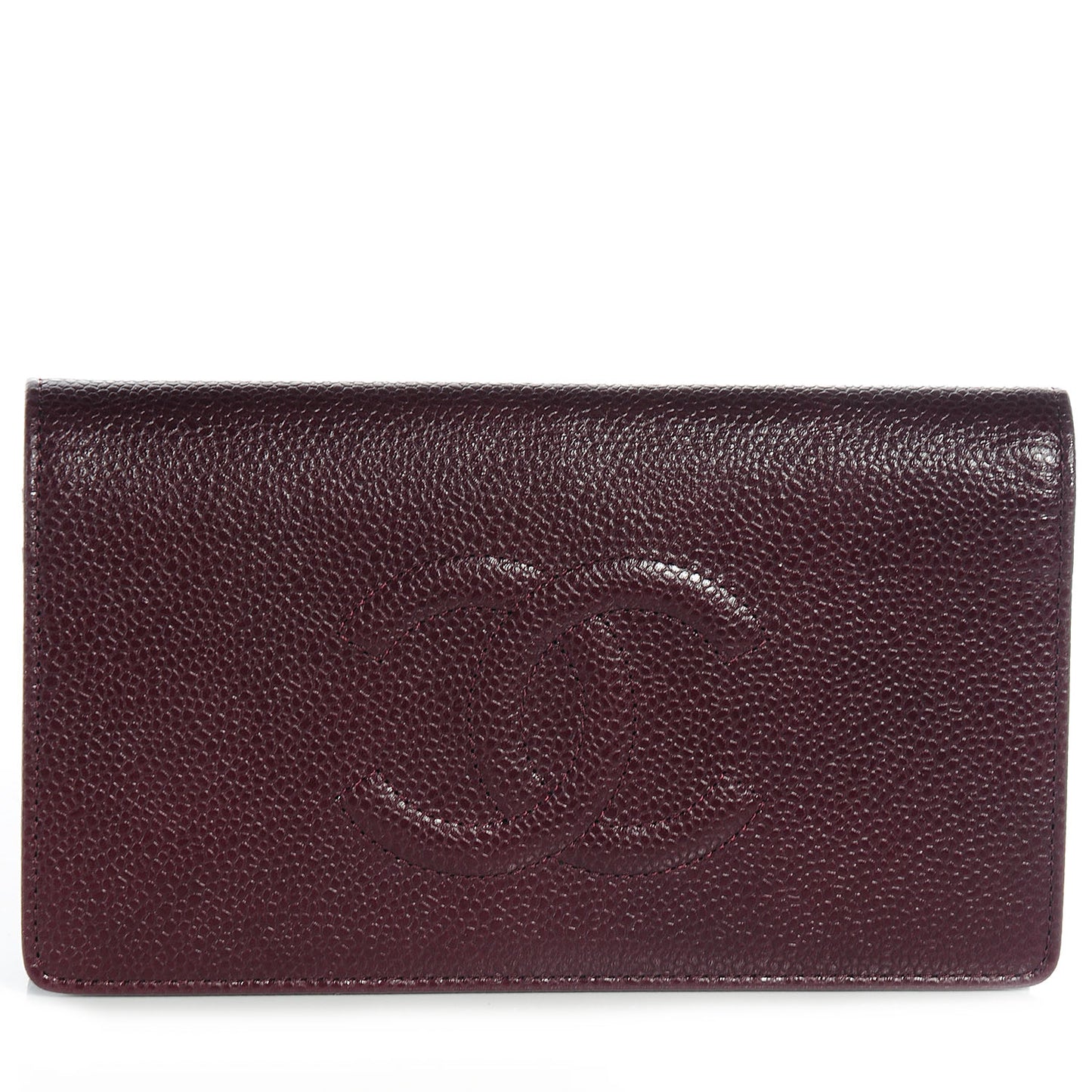 Caviar Yen CC Wallet Dark Red