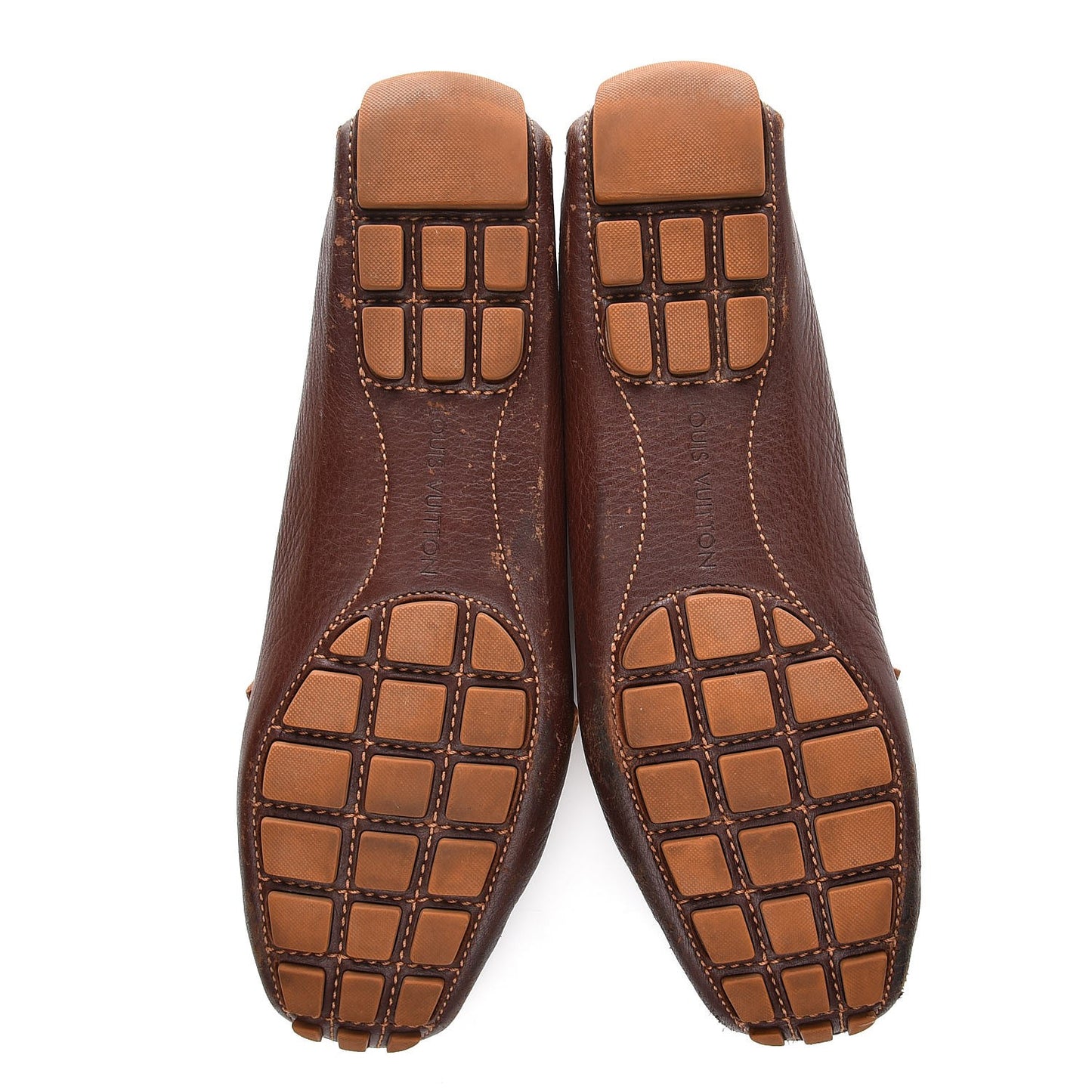 Calfskin Oxford Loafers 41 Brown Cognac