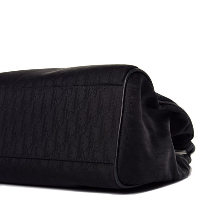 Christian Dior Nylon Monogram Small Lovely Tote Black 9 of 9