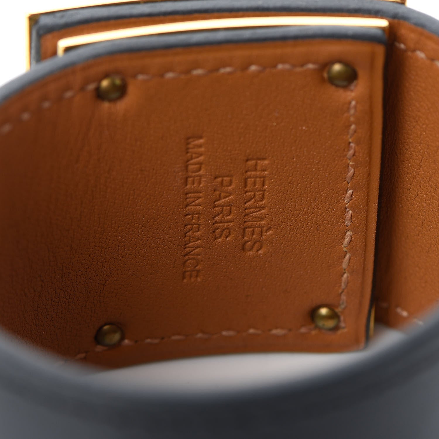 Hermes Box Kelly Dog Bracelet T1 Black 4 of 6