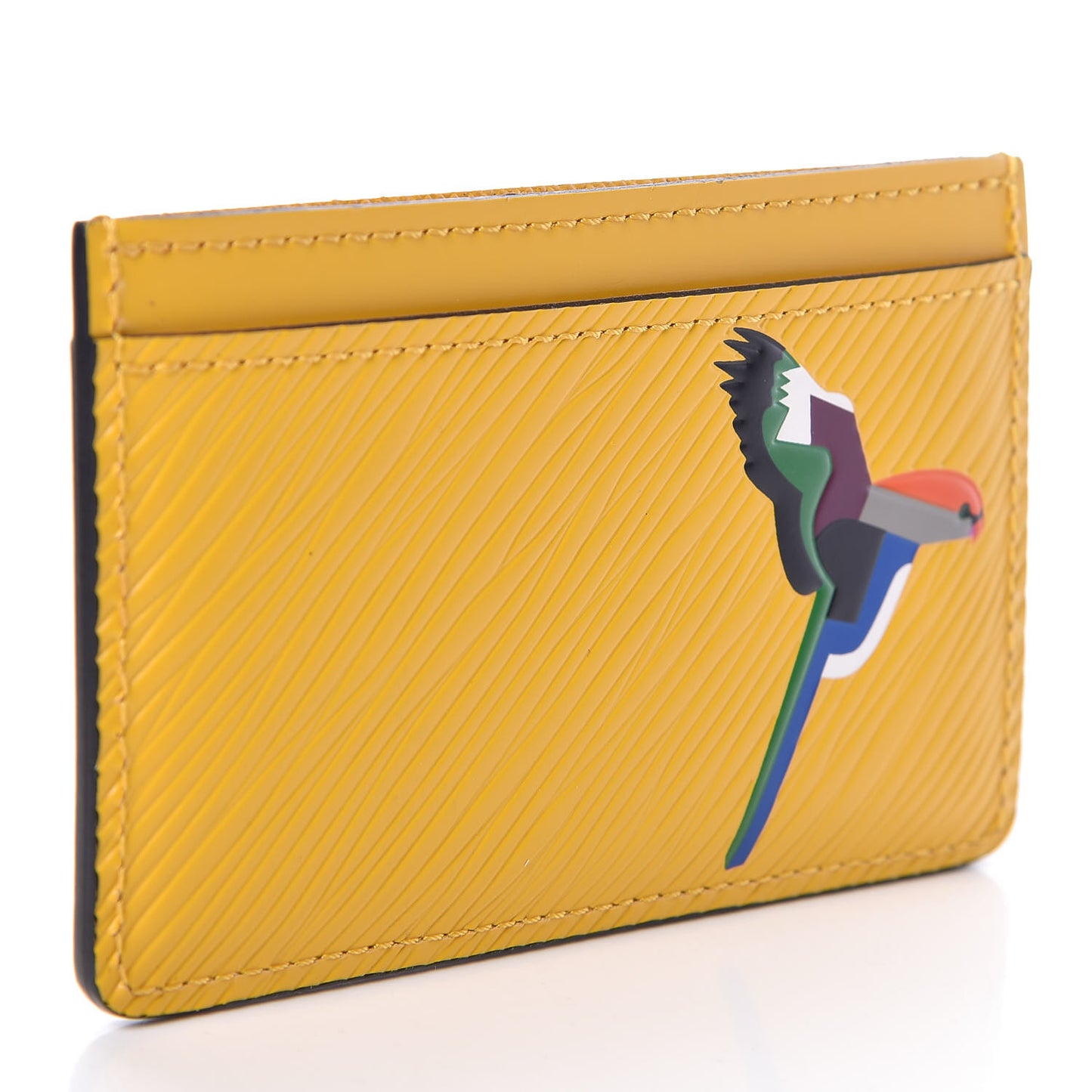 Epi Early Bird Card Holder Jonquille