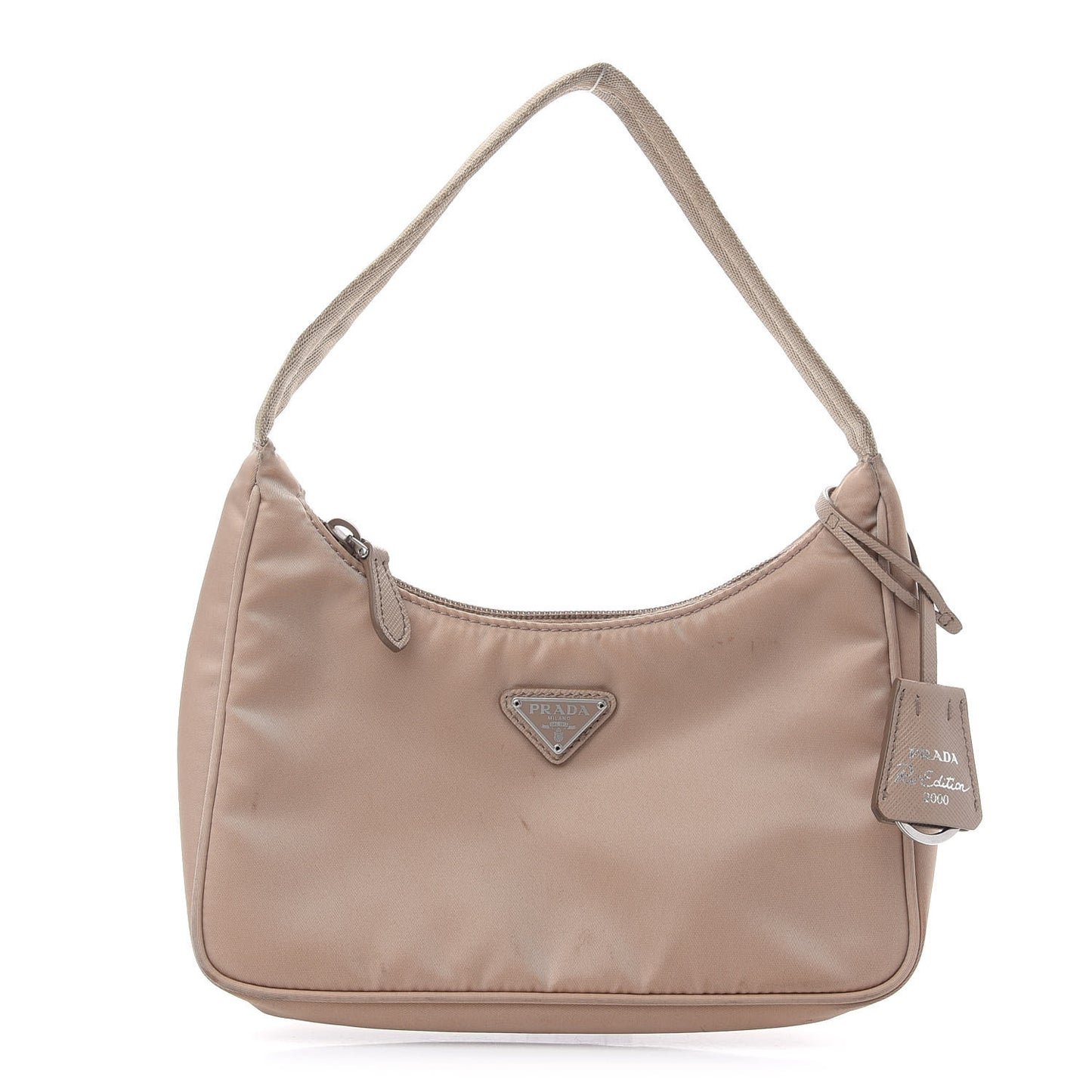 Tessuto Nylon Mini Re-Edition 2000 Bag Cammeo