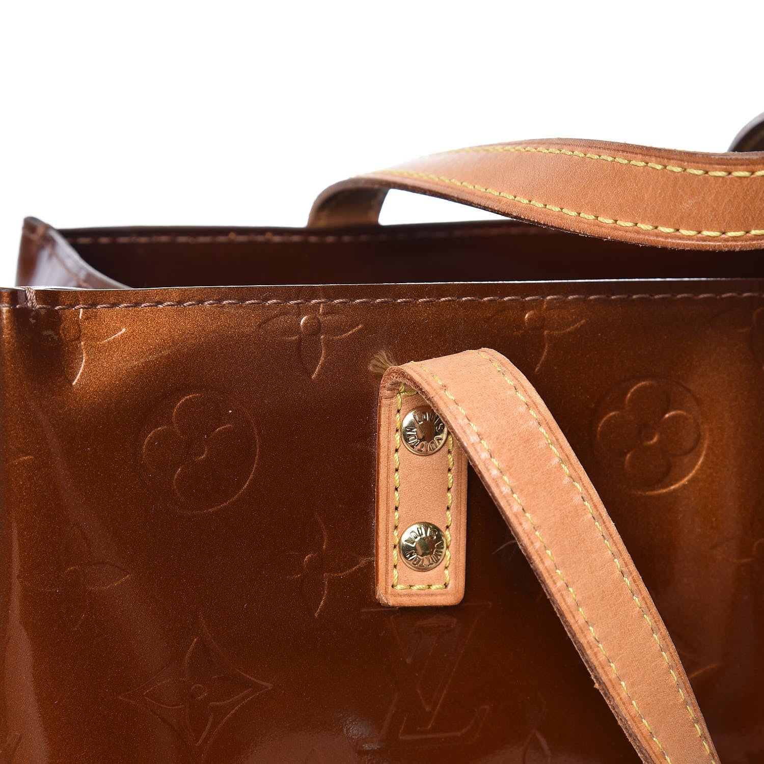Louis Vuitton Vernis Reade PM Bronze 10 of 10