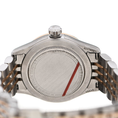 TUDOR Stainless Steel 18K Rose Gold 28mm 1926 Automatic Watch White 91351 4 of 5