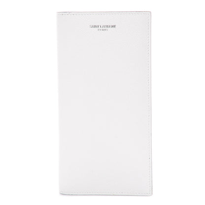 Saint Laurent Grain De Poudre Continental Wallet White 1 of 10