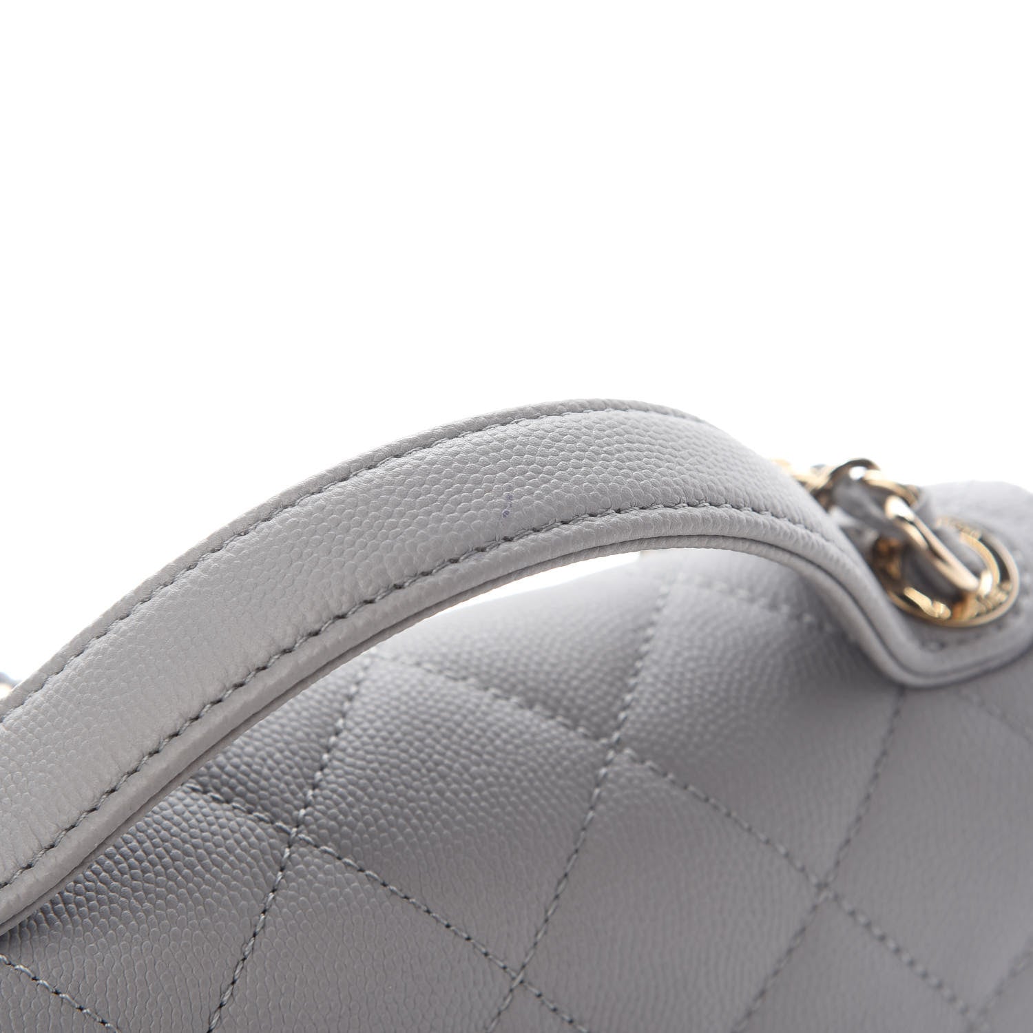 Chanel Caviar Quilted Small Business Affinity Flap Grey 10 of 10