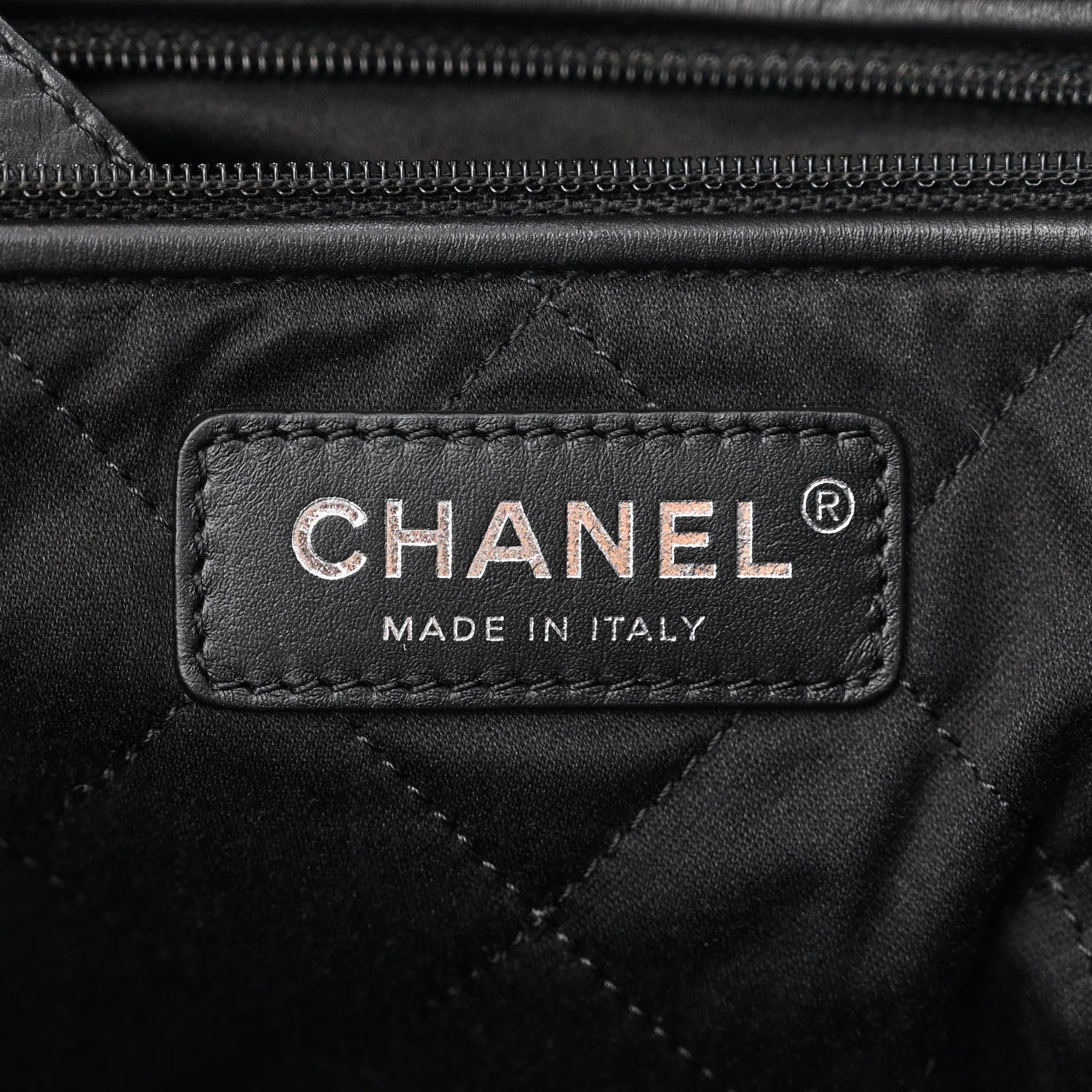 Chanel Shiny Calfskin Quilted Chanel 22 Backpack So Black 6 of 10