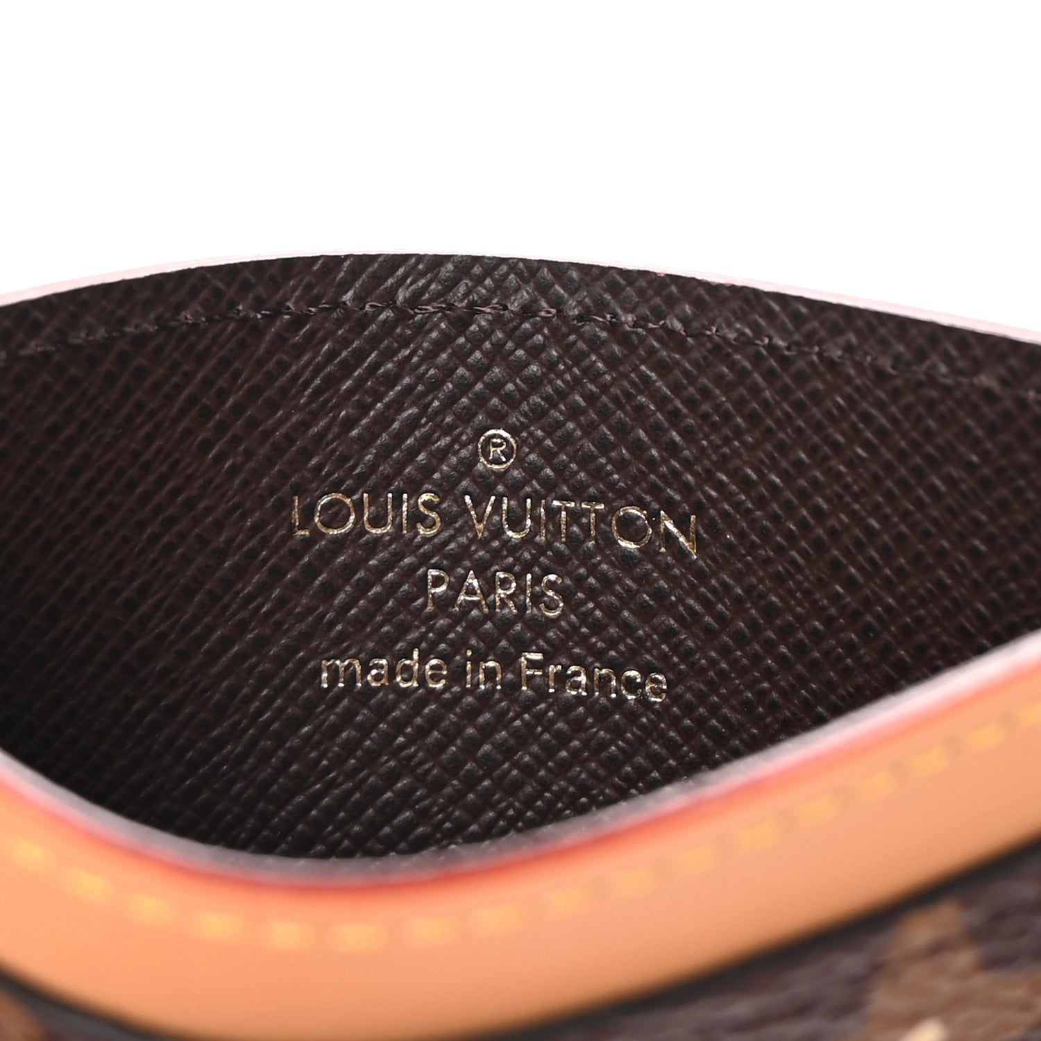 Louis Vuitton Monogram Craggy Card Holder Chocolate 6 of 7