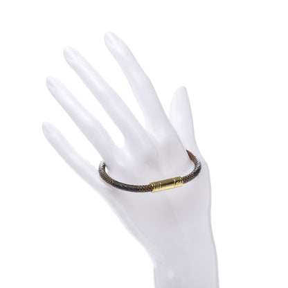 Louis Vuitton Damier Ebene Keep It Bracelet 17 2 of 4