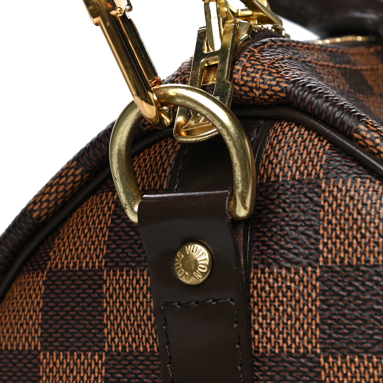 Louis Vuitton Damier Ebene Speedy Bandouliere 30 11 of 11