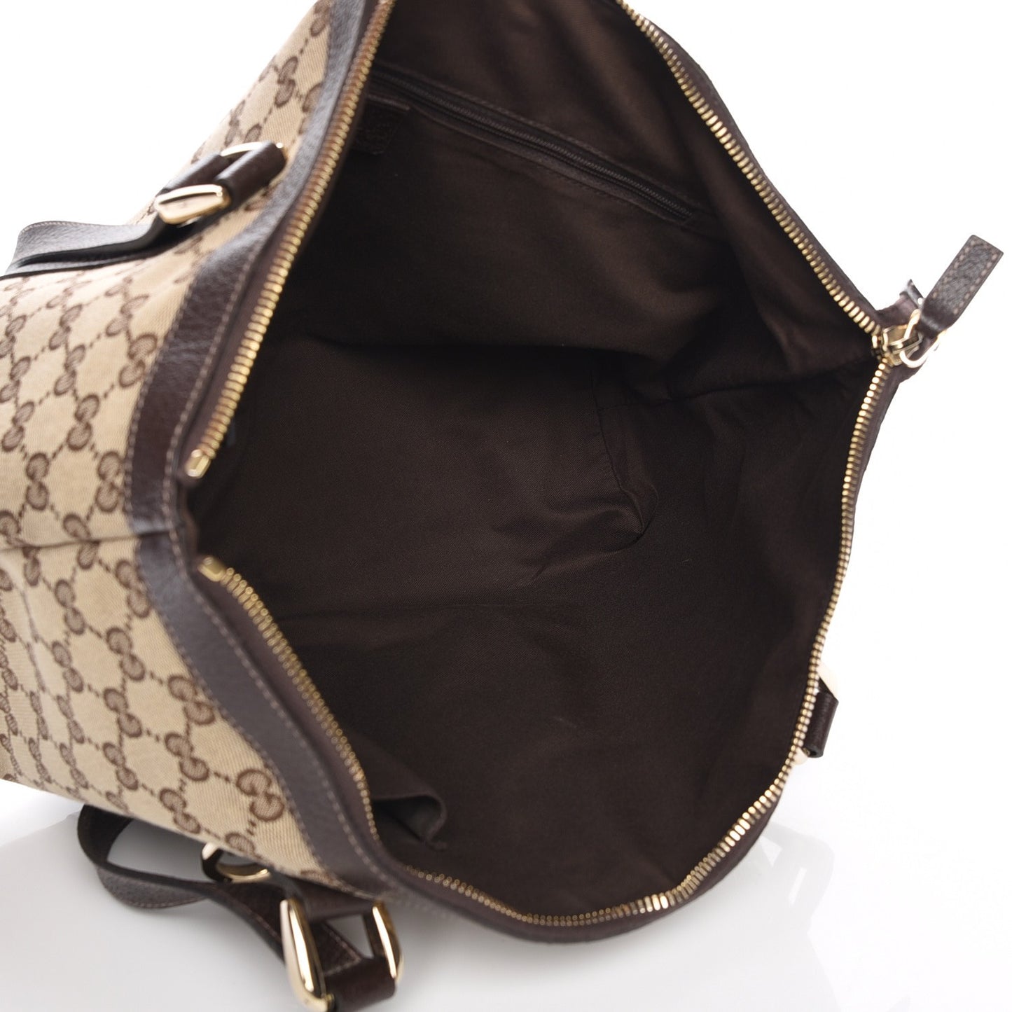 Monogram Medium Abbey Tote Brown