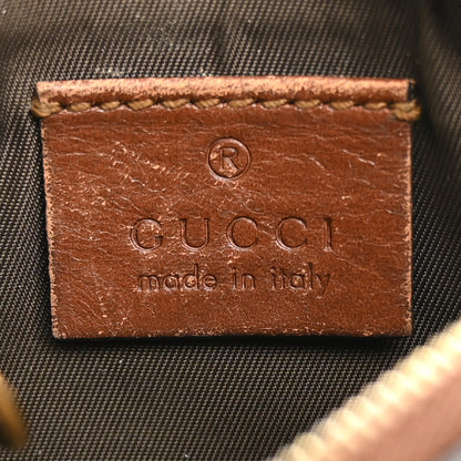 Gucci GG Supreme Monogram Key Case Beige Ebony Cuir 6 of 9