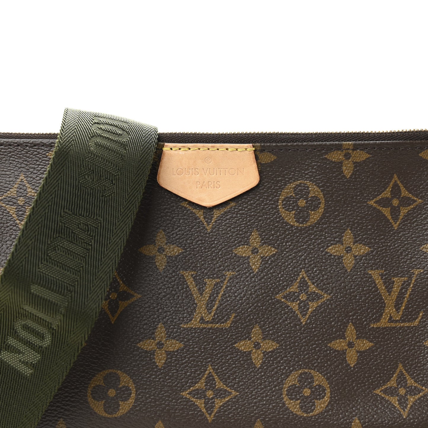 Monogram Multi Pochette Accessories Large Pochette Kaki