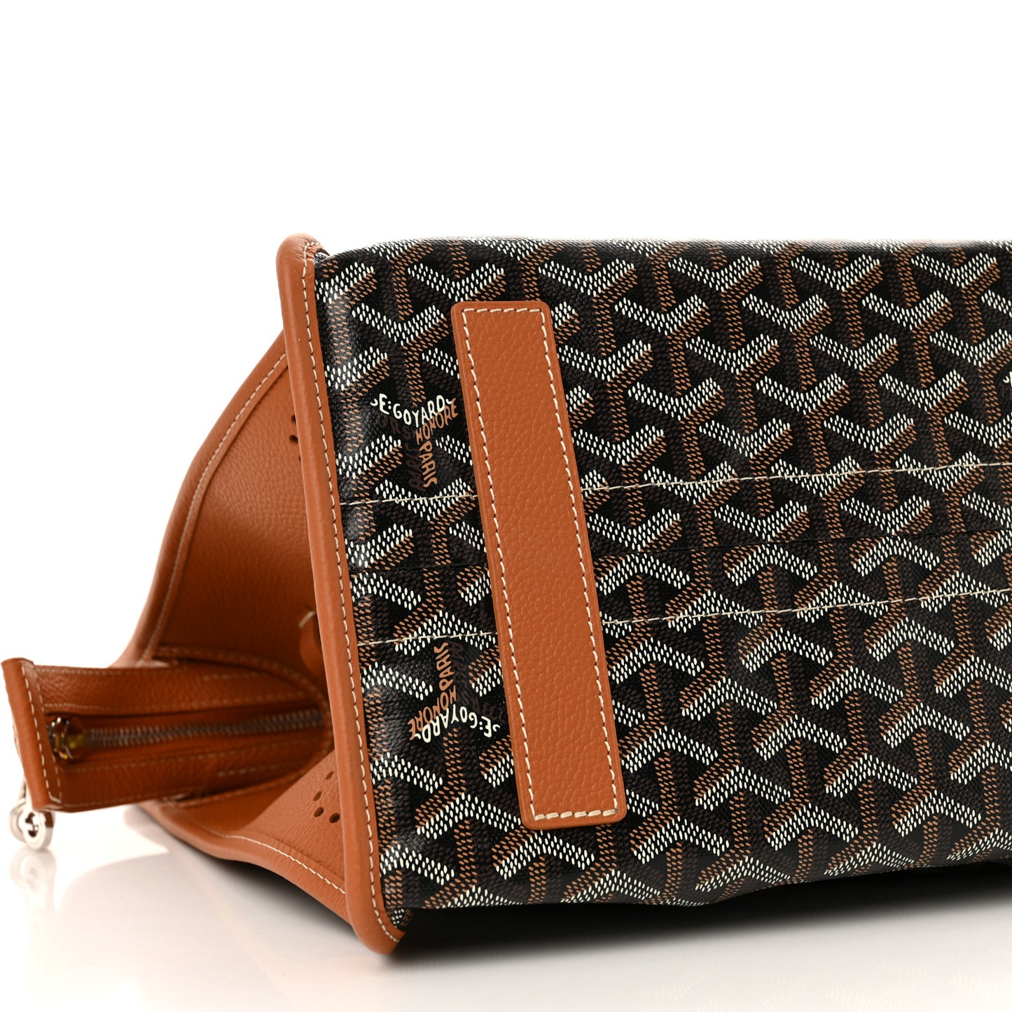 Goyardine Sac Hardy Pet Carrier PM Black Gold