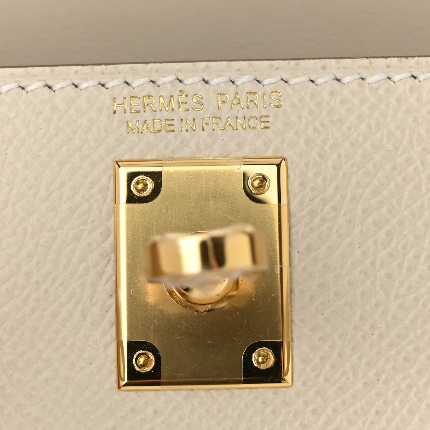 Hermes Epsom Mini Kelly Sellier 20 Craie 10 of 20