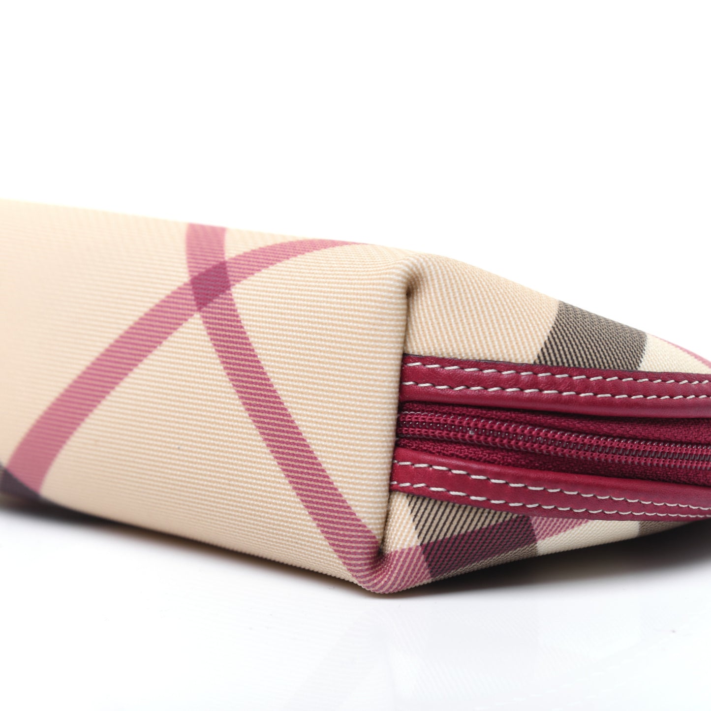 Nova Check Pouch Red