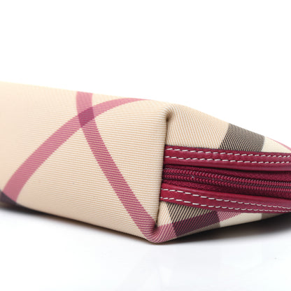 Burberry Nova Check Pouch Red 7 of 11
