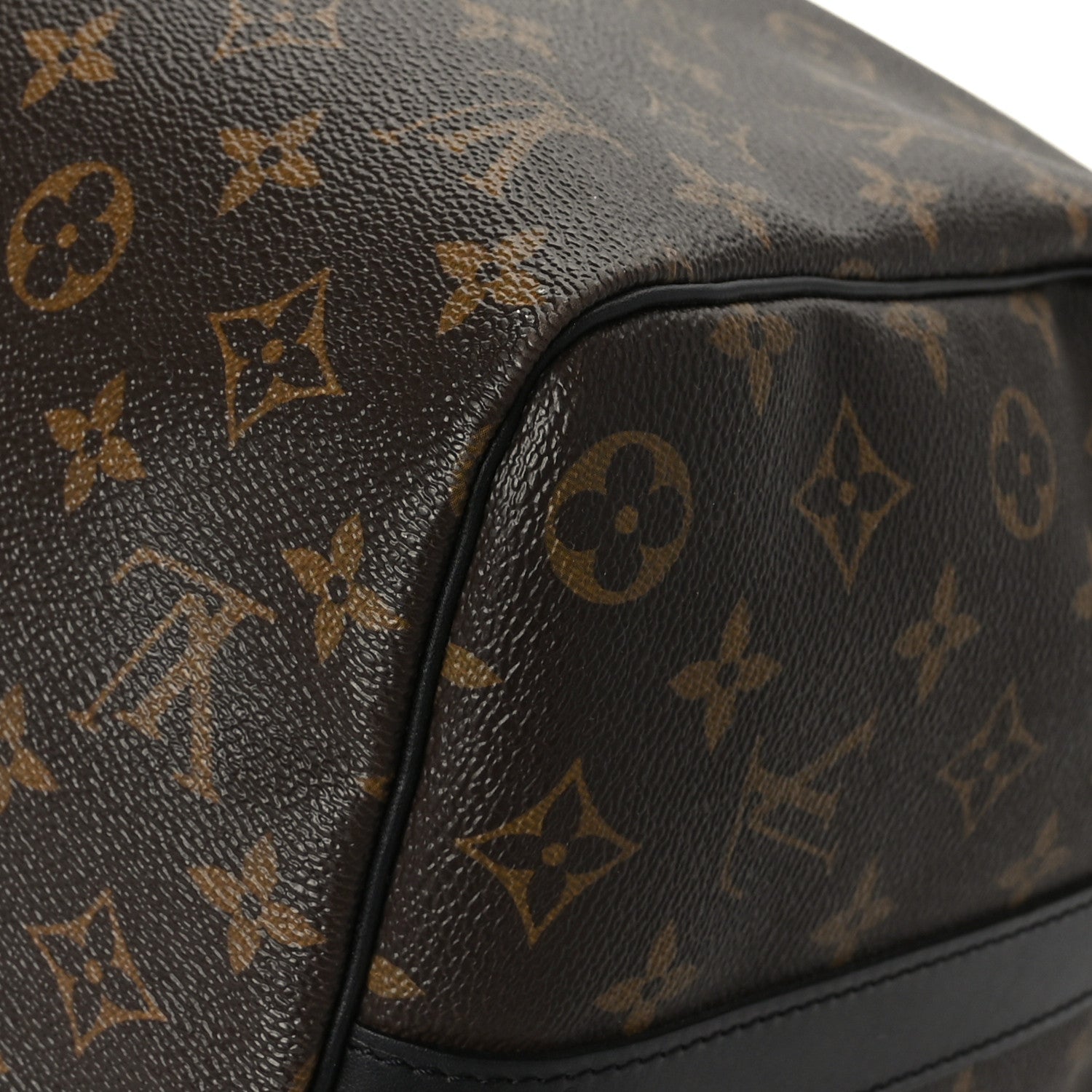 Louis Vuitton Monogram Macassar Keepall Bandouliere 45 11 of 12