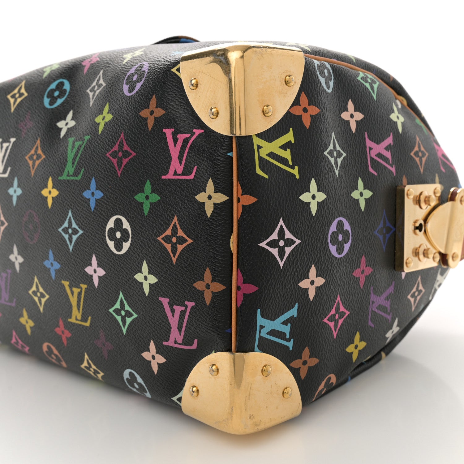 Louis Vuitton Monogram Multicolor Speedy 30 Black 10 of 11