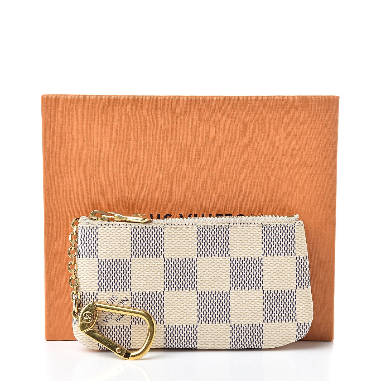 Damier Azur Key Pouch