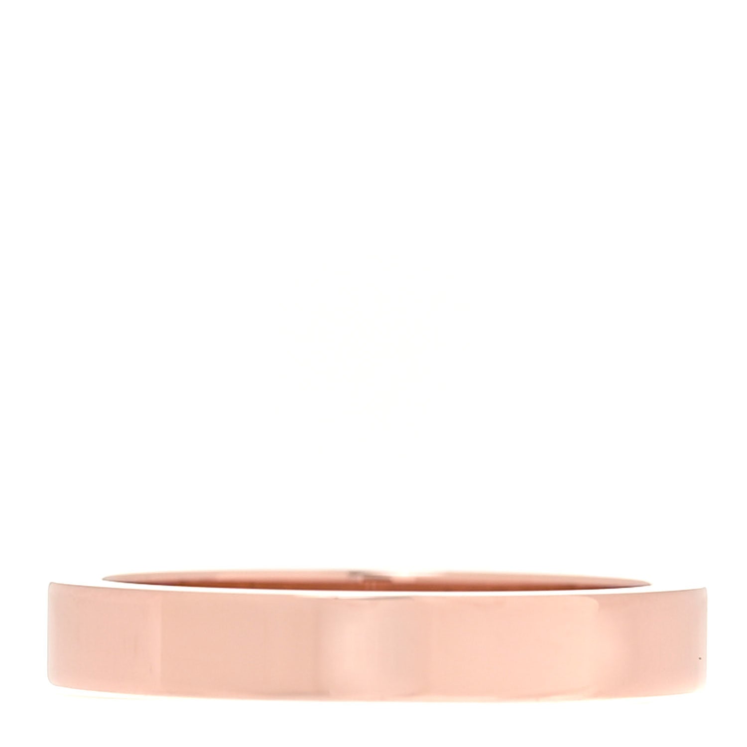 Cartier 18K Pink Gold Diamond 3mm C De Cartier Wedding Band Ring 48 4.5 3 of 6