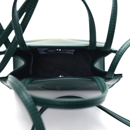 Telfar Vegan Leather Small Shopping Bag Dark Olive 5 of 9