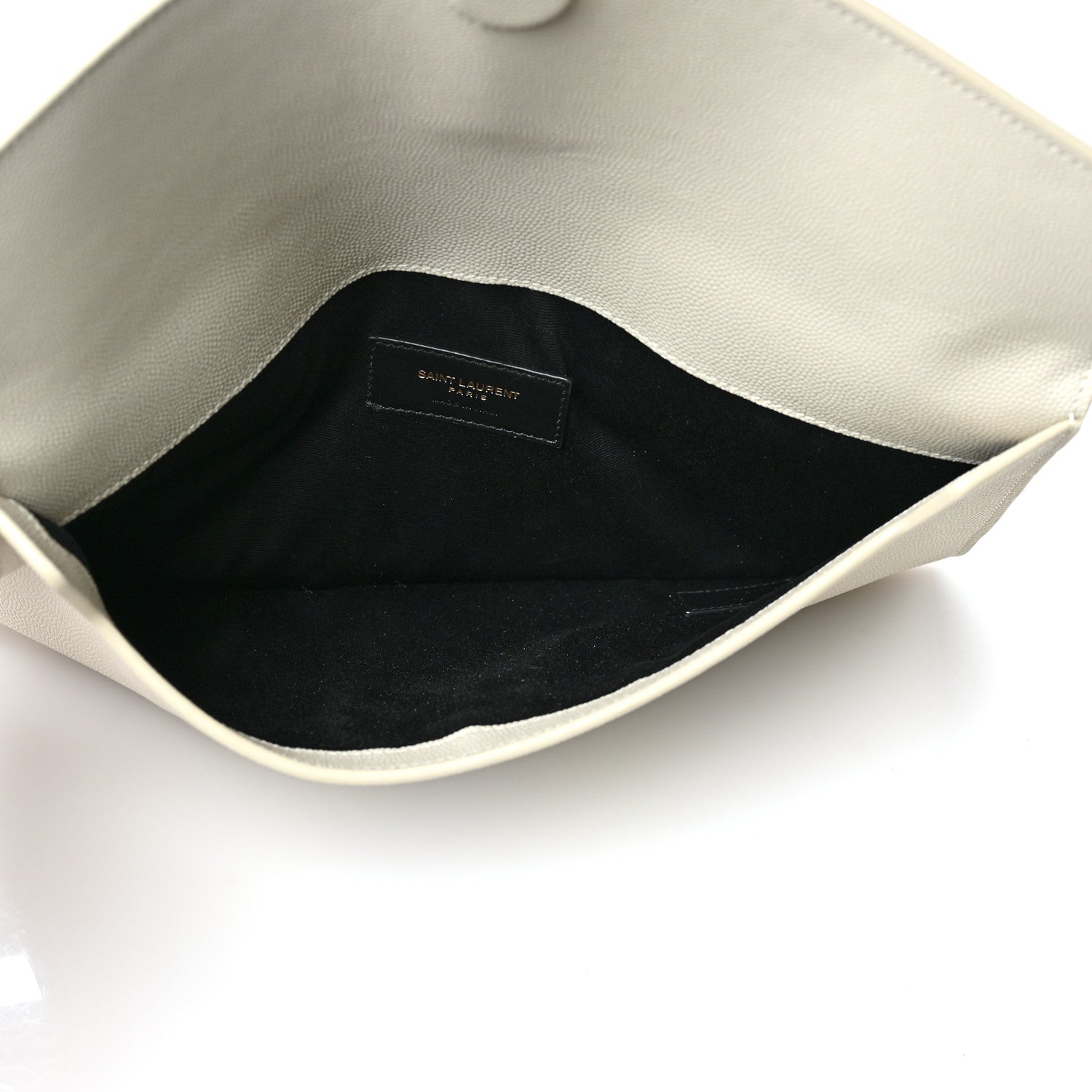 Saint Laurent Grain De Poudre Uptown Pouch Crema Soft 5 of 8