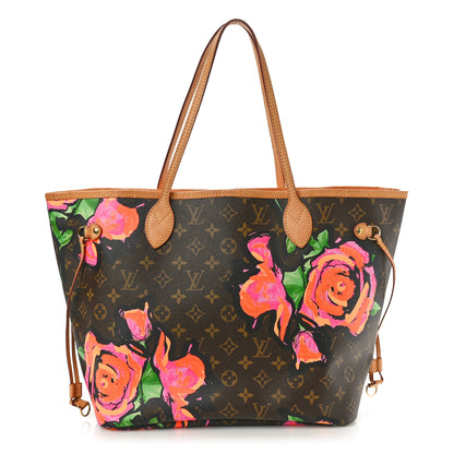 Louis Vuitton Monogram Roses Neverfull MM 1 of 10