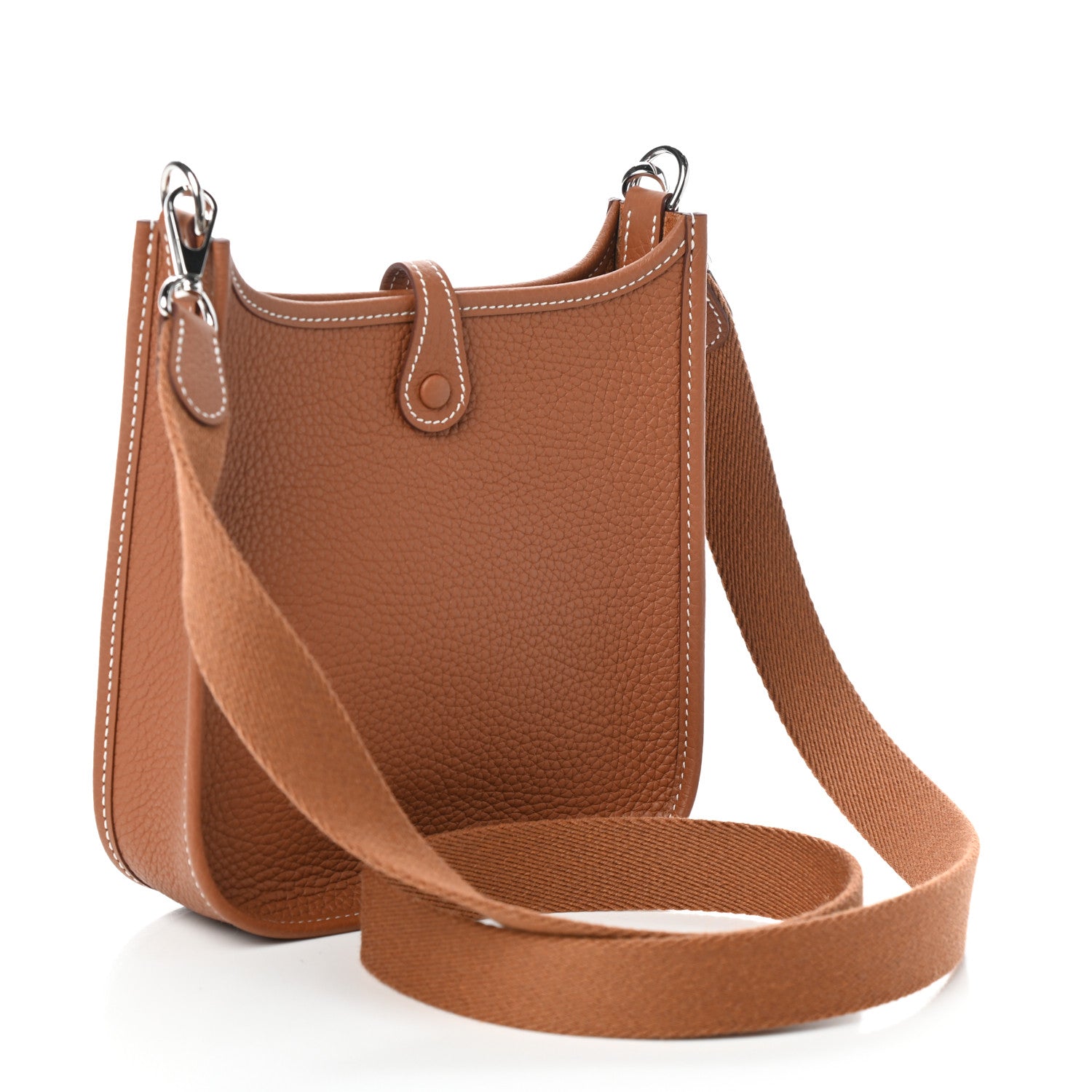 Hermes Taurillon Clemence Evelyne TPM Gold 3 of 9