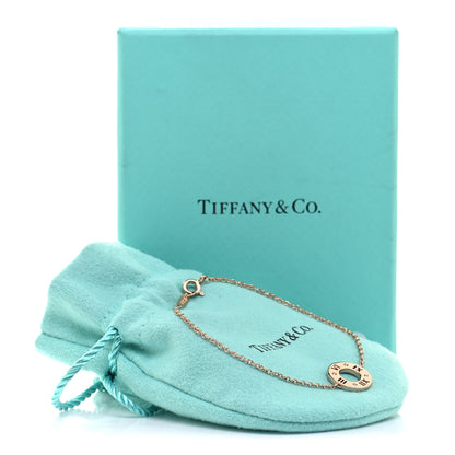 Tiffany 18K Rose Gold Diamond Atlas Pierced Bracelet 6 of 6