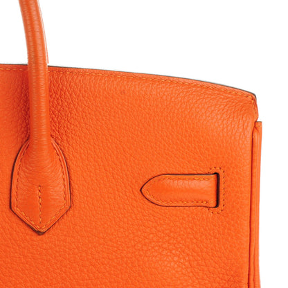 Hermes Togo Birkin 35 Orange 16 of 24