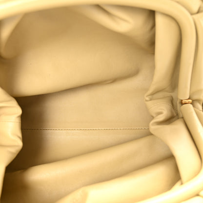 Bottega Veneta Smooth Butter Calf The Pouch Oversized Clutch Tapioca 5 of 8