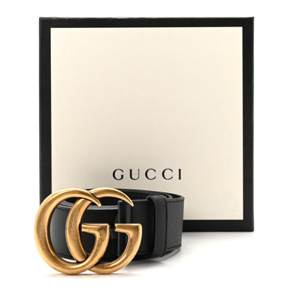 Gucci Calfskin Double G 40mm Belt 100 40 Black 6 of 6