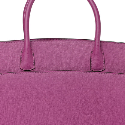 Hermes Epsom White Bus 40 Anemone 8 of 10