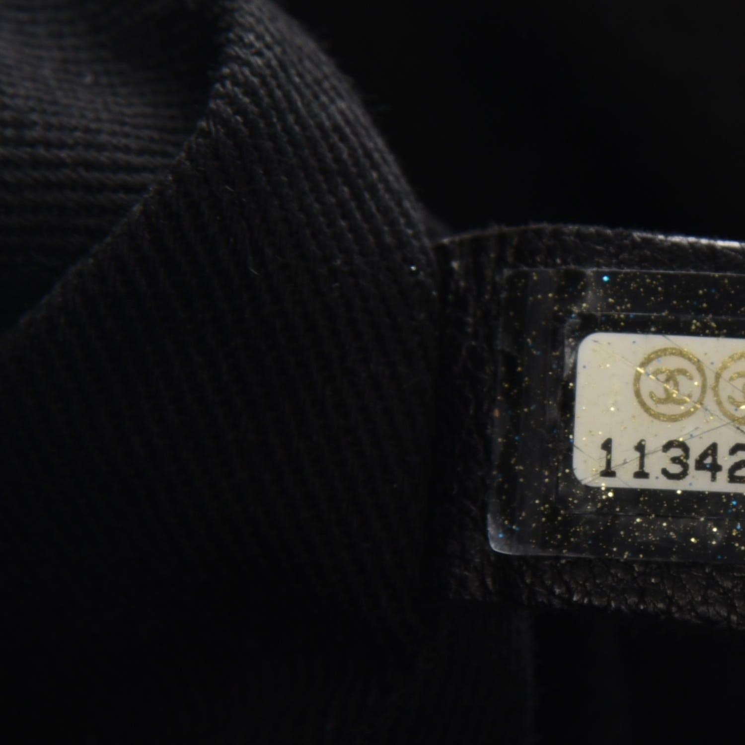Chanel Calfskin Stitched Large Expandable Flap Black 7 of 7