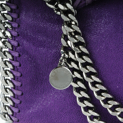 Stella McCartney Shaggy Deer Mini Falabella Tote Bright Purple 6 of 9