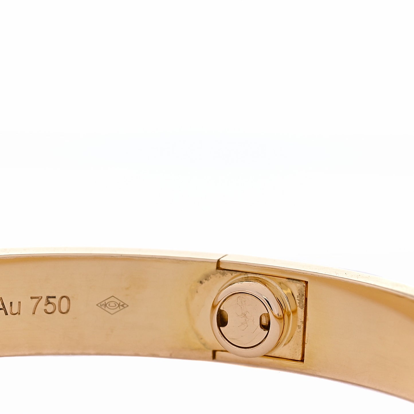 18K Yellow Gold LOVE Bracelet 15