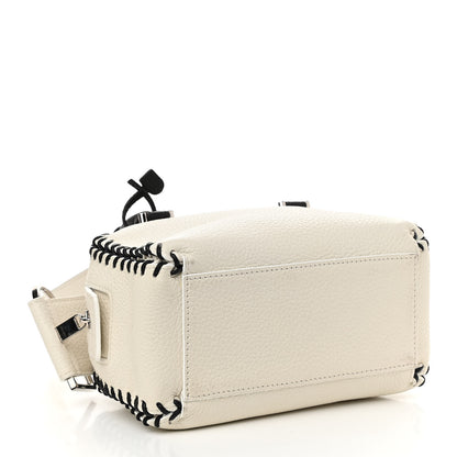 Delvaux Grained Calfskin Mini Cool Box Satchel Ivory 4 of 10