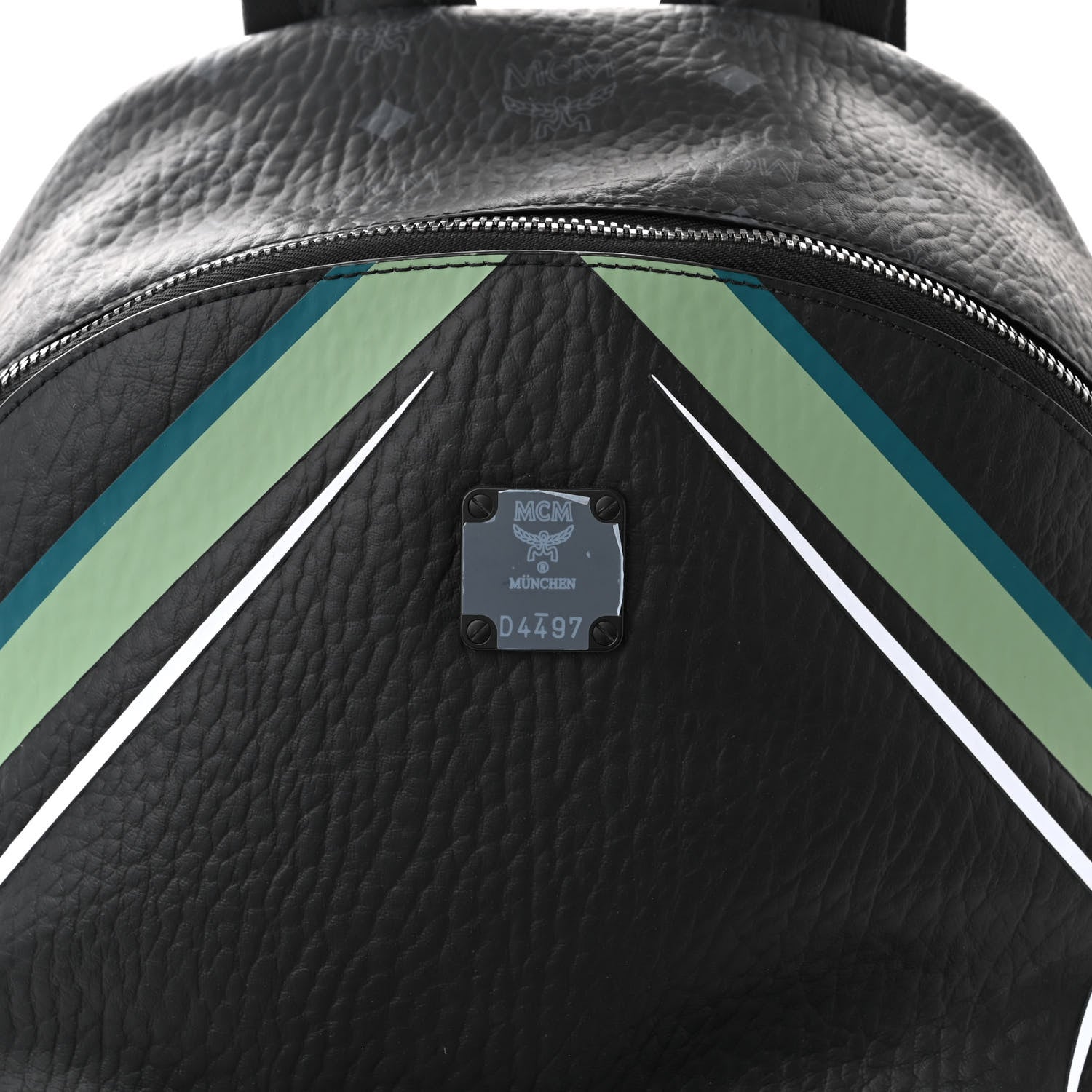 MCM otor Visetos Medium Stark Backpack Black 7 of 10