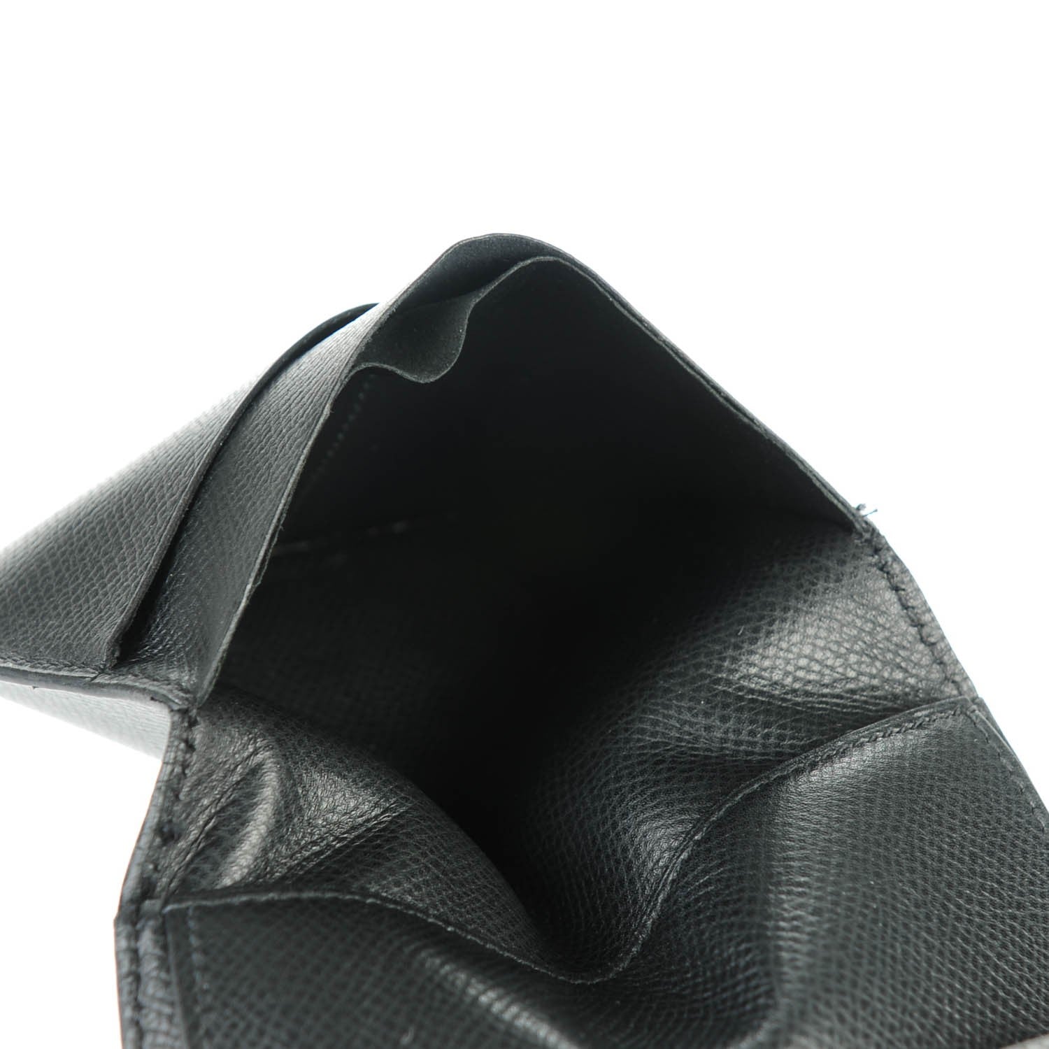 Hermes Epsom Medium Kelly Wallet Black 9 of 9