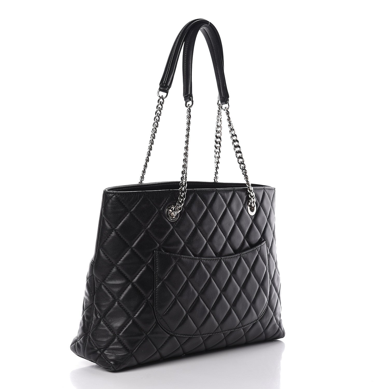 Chanel Lambskin Quilted Medium Urban Delight Tote Black 3 of 12
