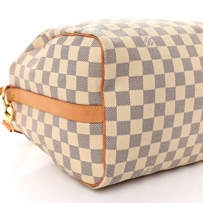 Louis Vuitton Damier Azur Speedy Bandouliere 30 9 of 12