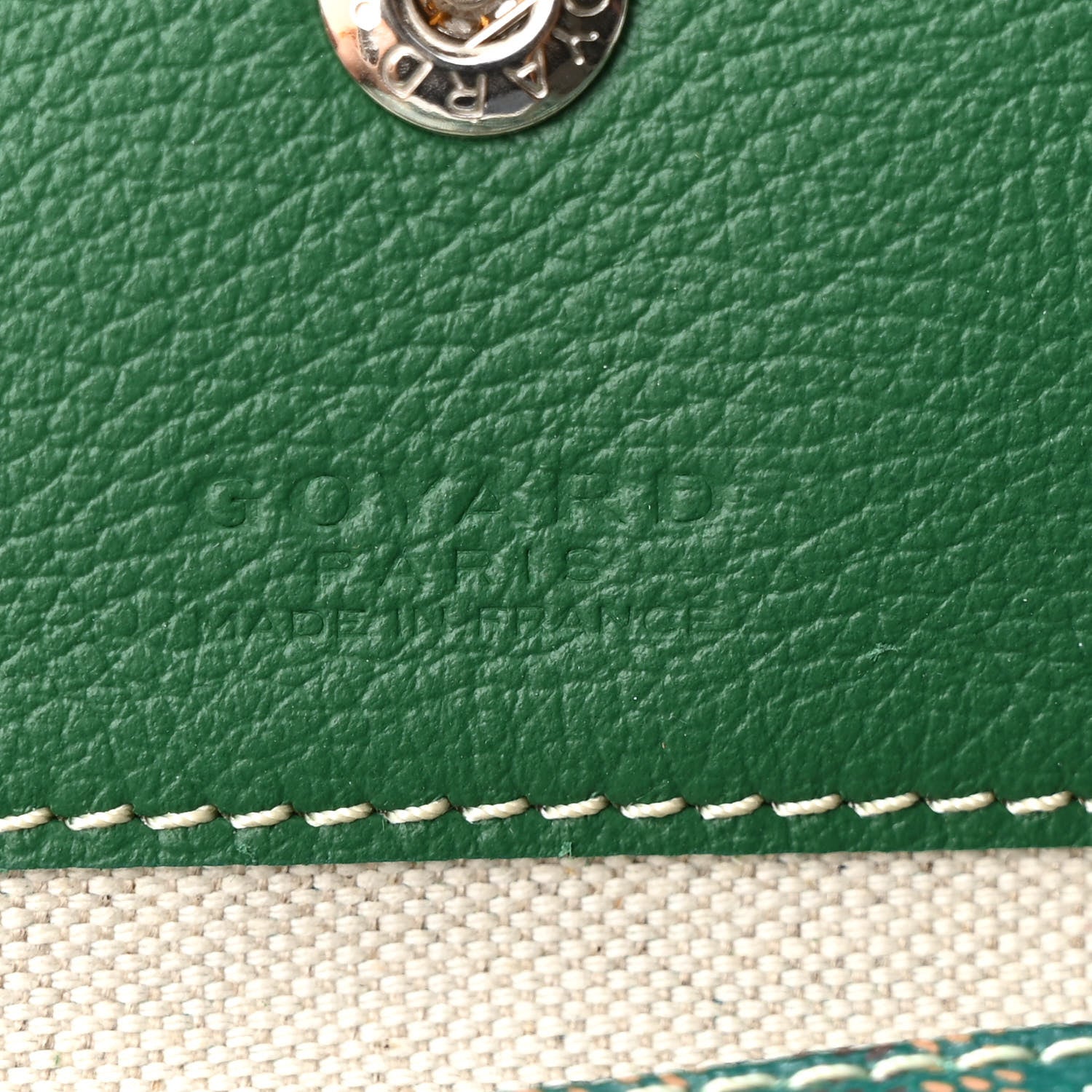 Goyard Goyardine Saint Louis PM Green 7 of 12