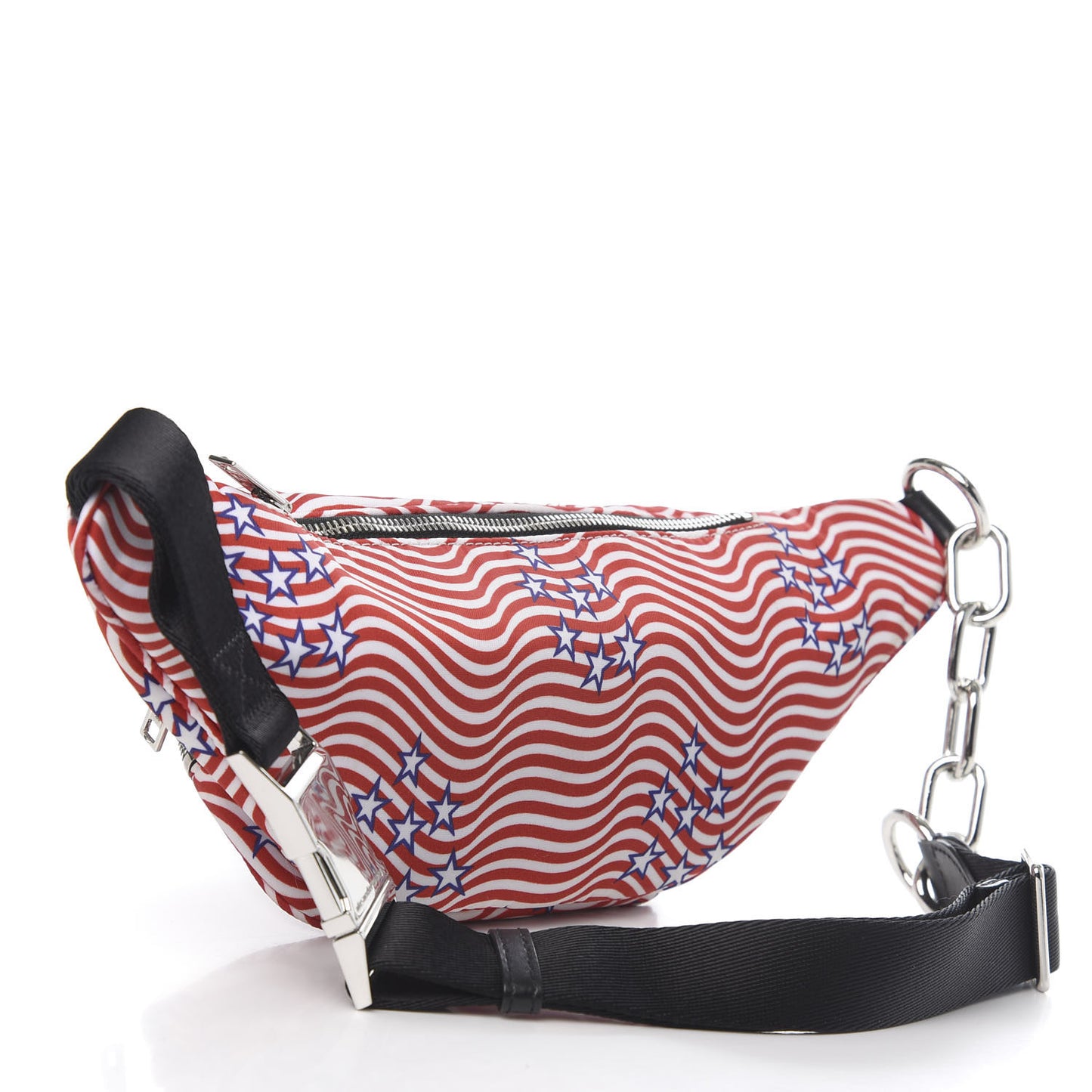 Nylon Stars Stripes Printed Attica Belt Bag Multicolor