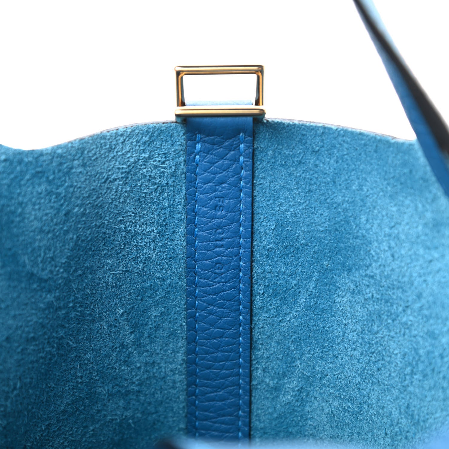 Hermes Taurillon Clemence Picotin Lock 18 PM Mykonos 7 of 11